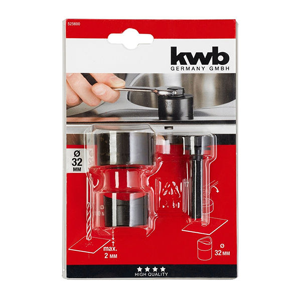 Резак винтовой для отверстий kwb 32мм (5256-00)