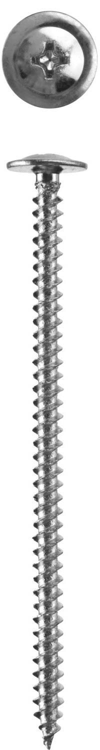 Саморез с пресс-шайбой 76 х 4.2 мм, цинк, 2000 шт ЗУБР ПШМ 4-300190-42-076