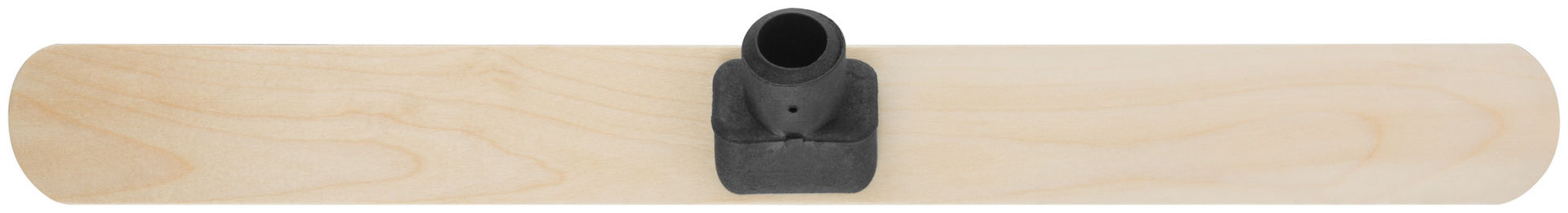 Щетка для пола деревянная наклонная Метро, пластиковая тулейка под углом, 5-ти рядная, 500х45 мм (68038)