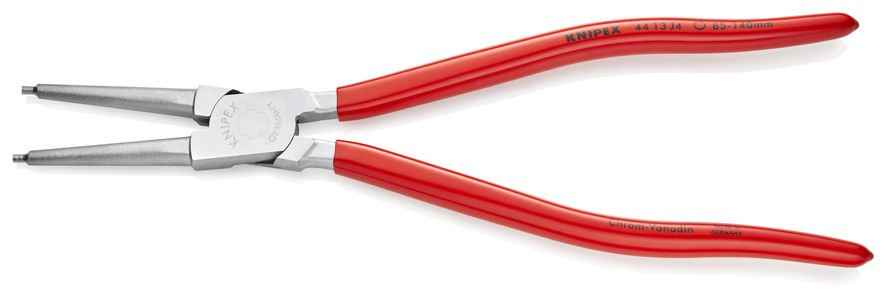 Щипцы для внутренних стопорных колец, прямые губки, O 85-140 мм, длина 320 мм, хром (KN-4413J4)