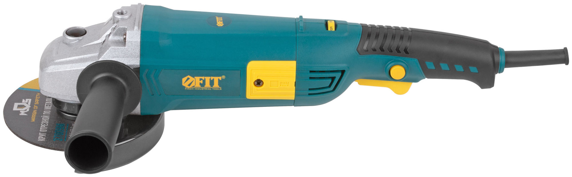 Шлифмашина угловая 1100 Вт; 3000-11000 об/мин; КлК 125 мм; 2,3 кг; длинная ; армир.ротор; б/с щеток; коробка (80321)