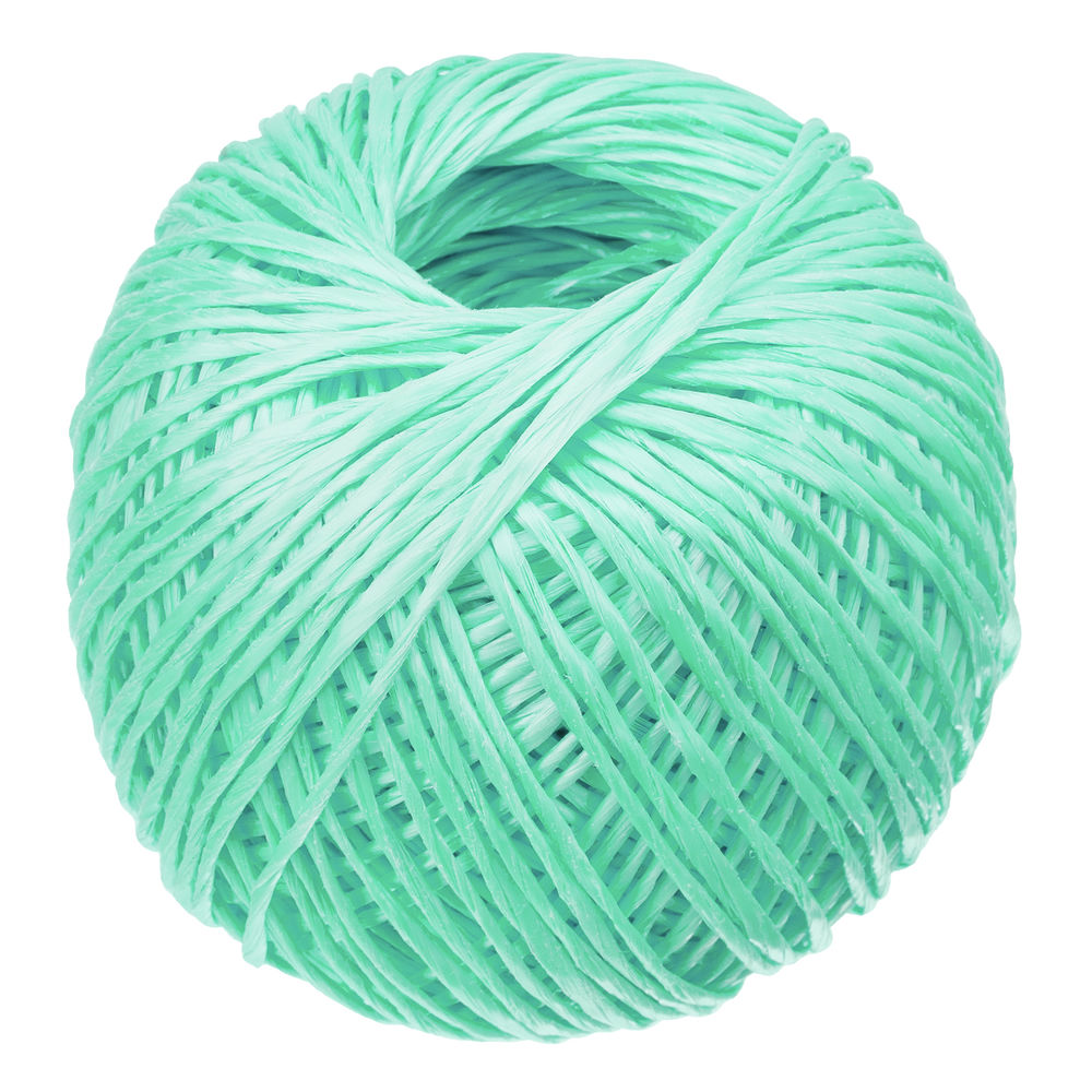 Шпагат полипропиленовый зеленый, 1.7 мм, L 60 м, Сибртех (93976)