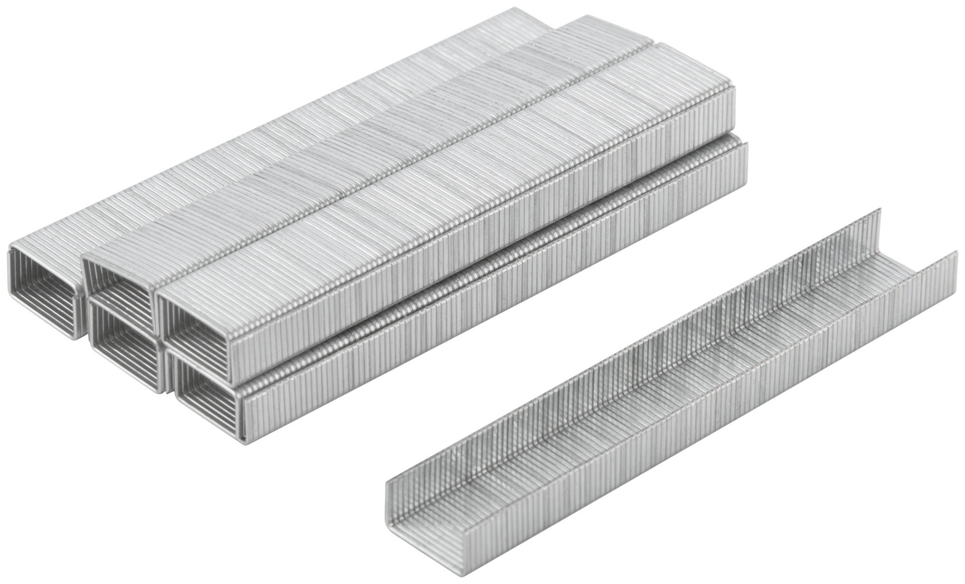 Скобы для степлера закаленные 11,3 мм х 0,7 мм, (узкие тип 53) 6 мм, 1000 шт. (31371М)