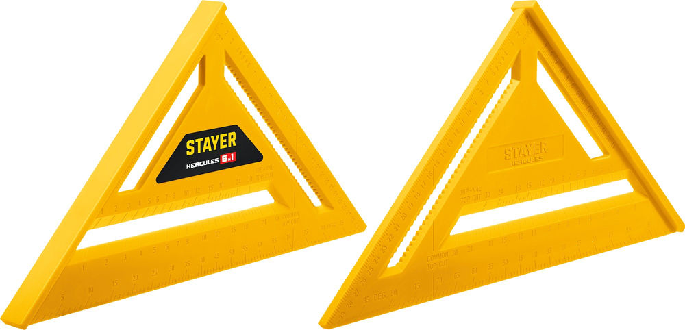 Угольник кровельный пластиковый 305 мм, 5-в-1, универсальный STAYER 34522-30
