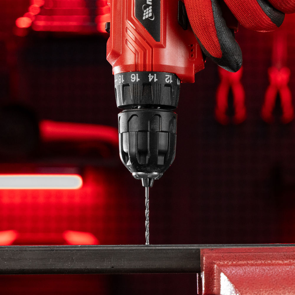 Сверло по металлу, 2.5 мм, полированное, HSS, 10 шт, цилиндрический хвостовик Matrix