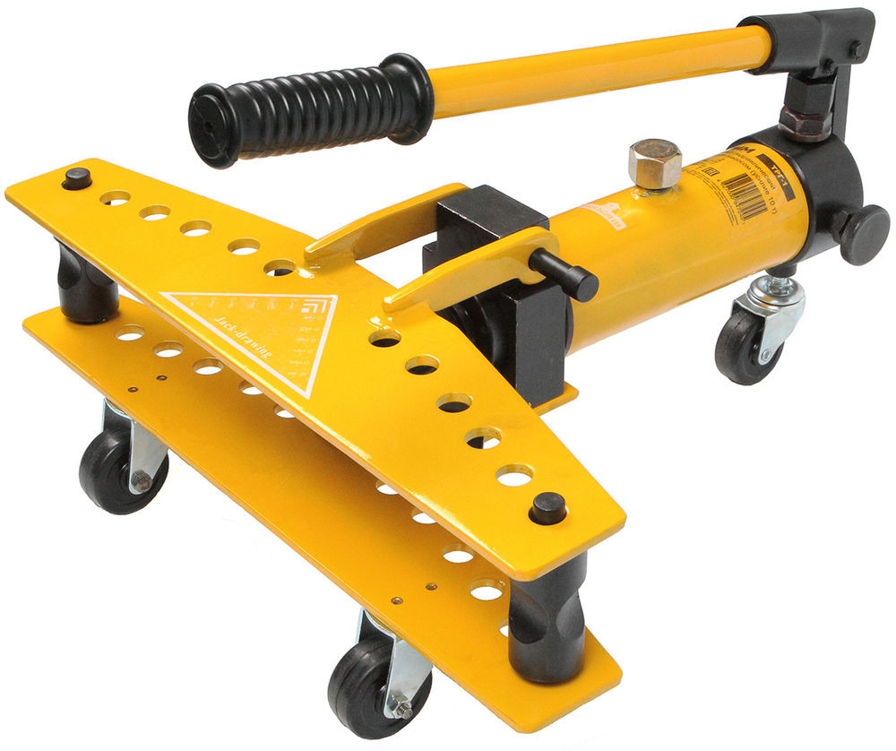 Трубогиб гидравлический со встроенным насосом 1/4 — 1; 6 т, ТЕХРИМ, ТРГ-1