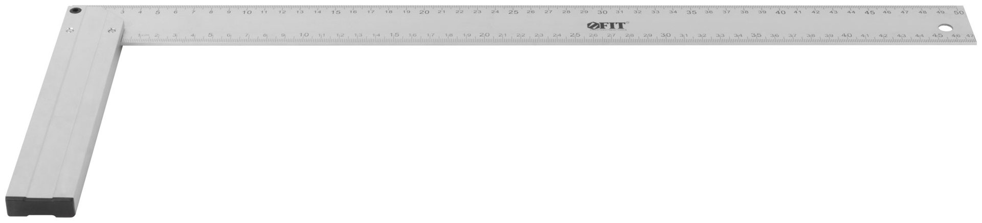 Угольник столярный литой алюминиевый Профи 500 мм (19555)