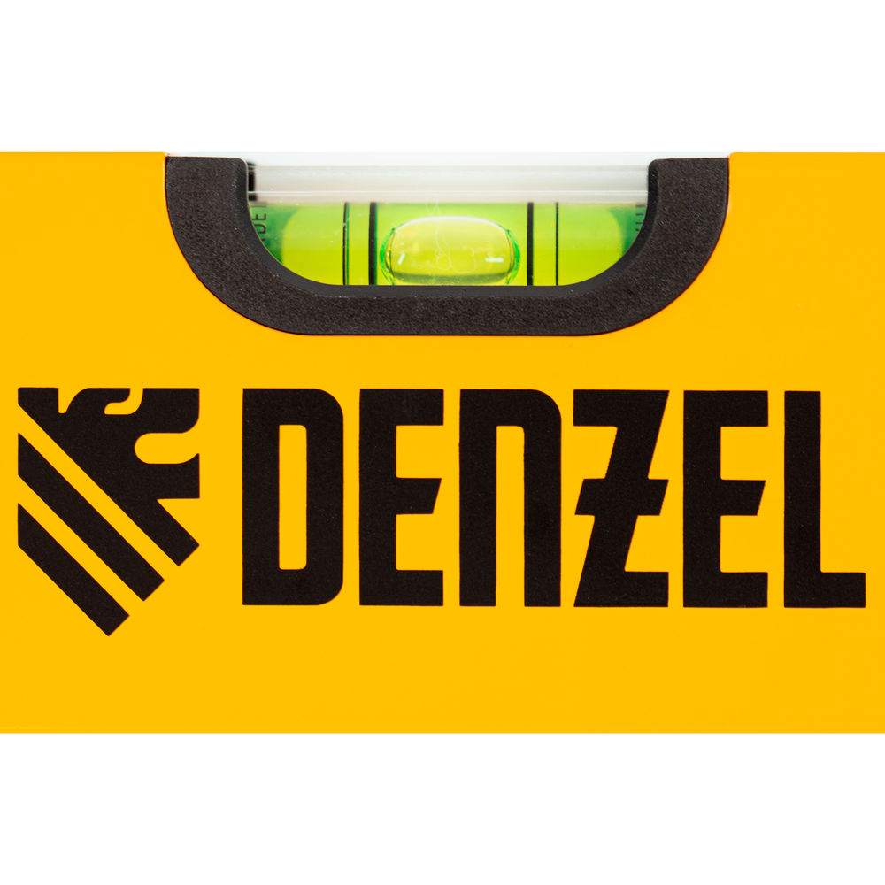 Уровень алюминиевый, 1200 мм, фрезерованный, 3 глазка Denzel (33684)