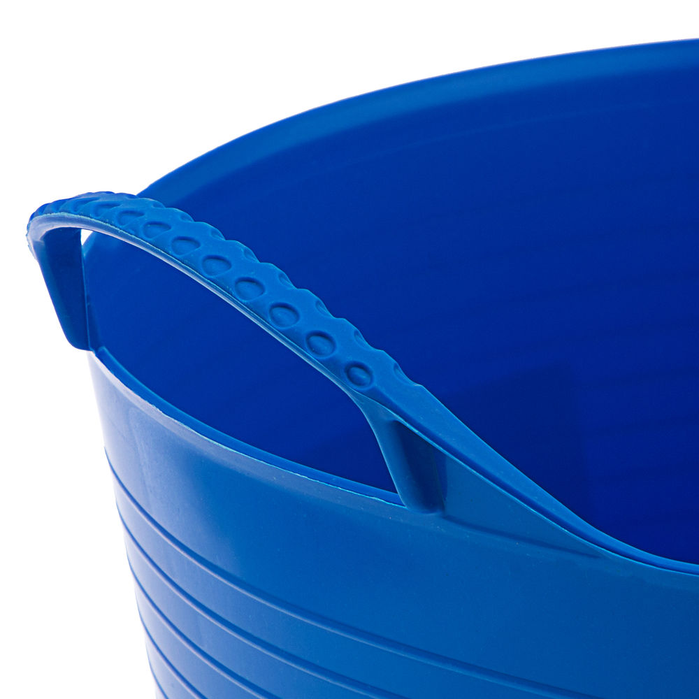 Ведро гибкое сверхпрочное, 14 л, синее, Сибртех (67503)