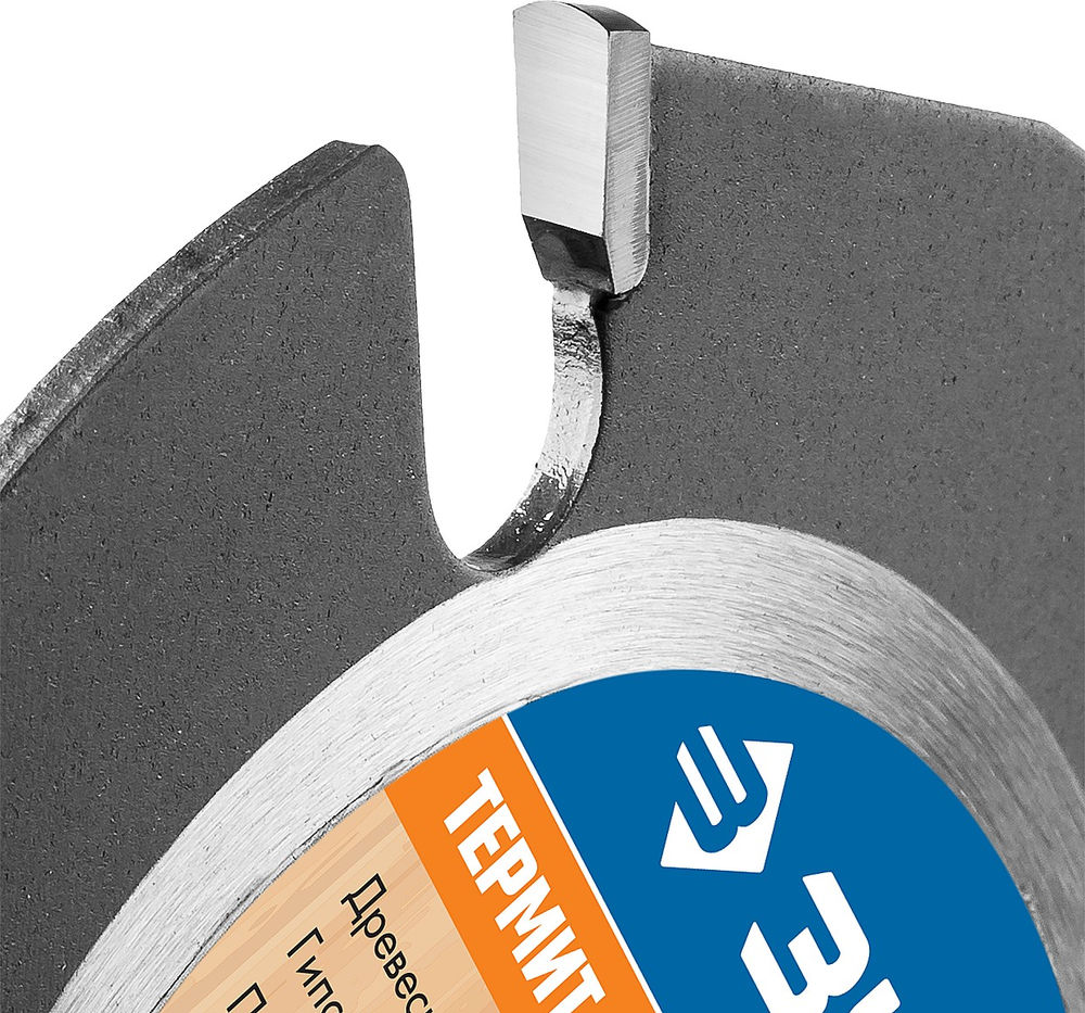 Пильный диск по дереву усиленный 125 x 22.2 мм, 3 резца, для УШМ ЗУБР Термит-3 Профессионал 36857-125_z01