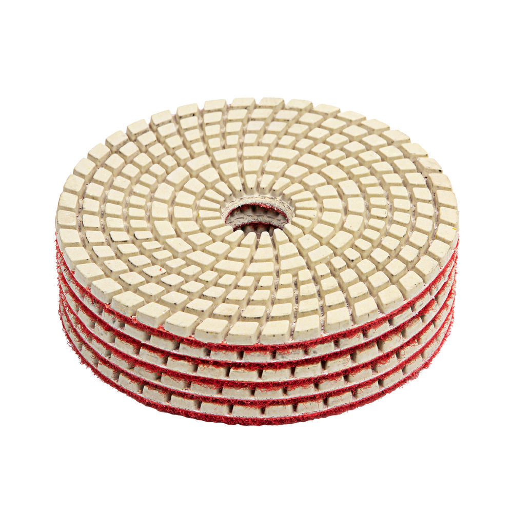 Алмазный гибкий шлифовальный круг, 100 мм, P1500, мокрое шлифование, 5 шт. Matrix (73512)