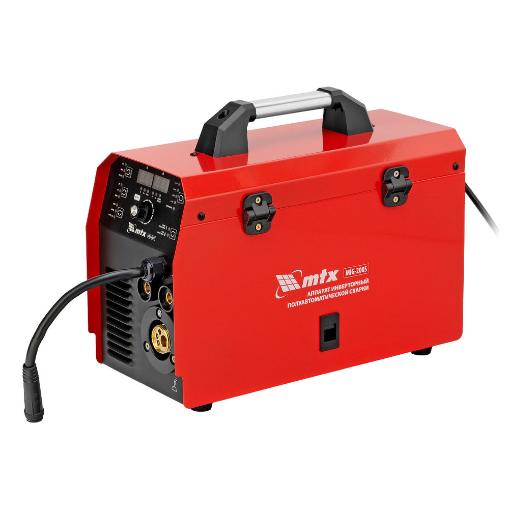 Аппарат инвертор. полуавтомат. cварки MIG-200S, 200A, ПВ 60%, катушка 5 кг MTX (94303)