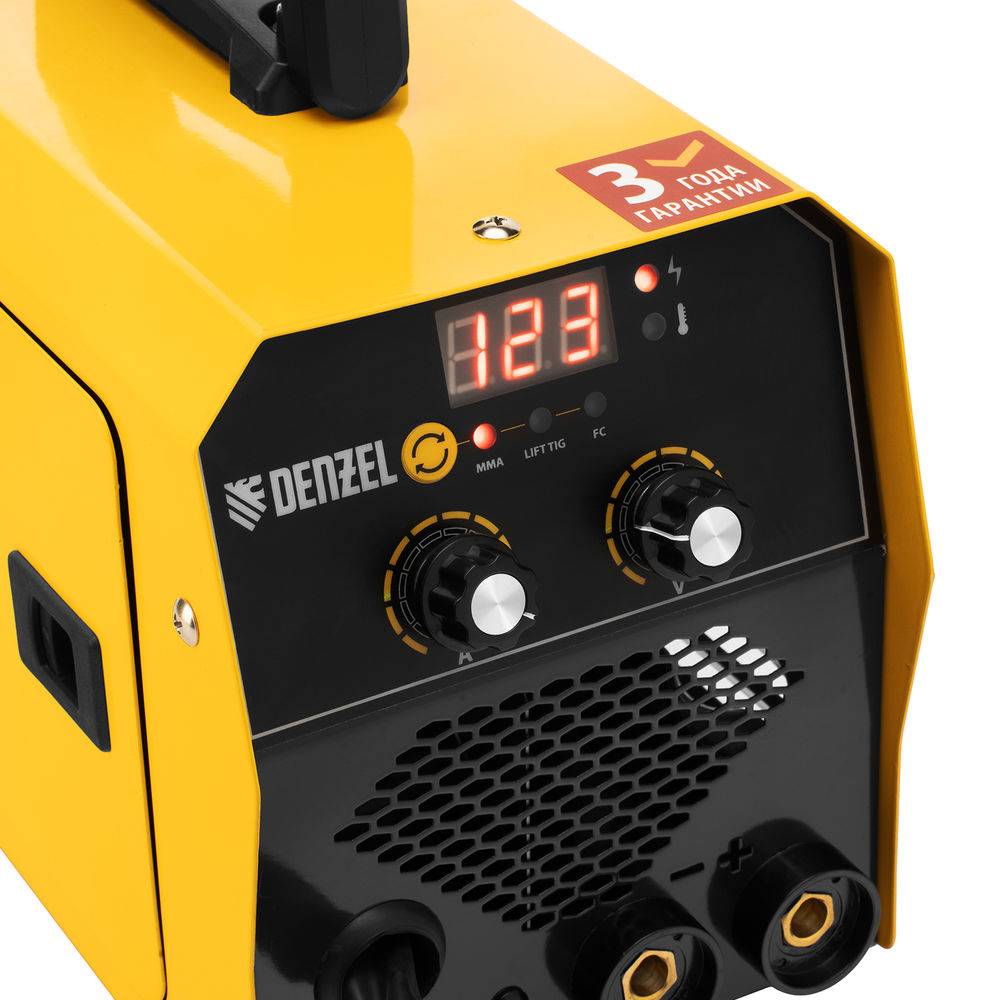 Аппарат инвертор. полуавтомат. сварки Mini MIG-135, 130 А, ПВ 60%// Denzel (94308)