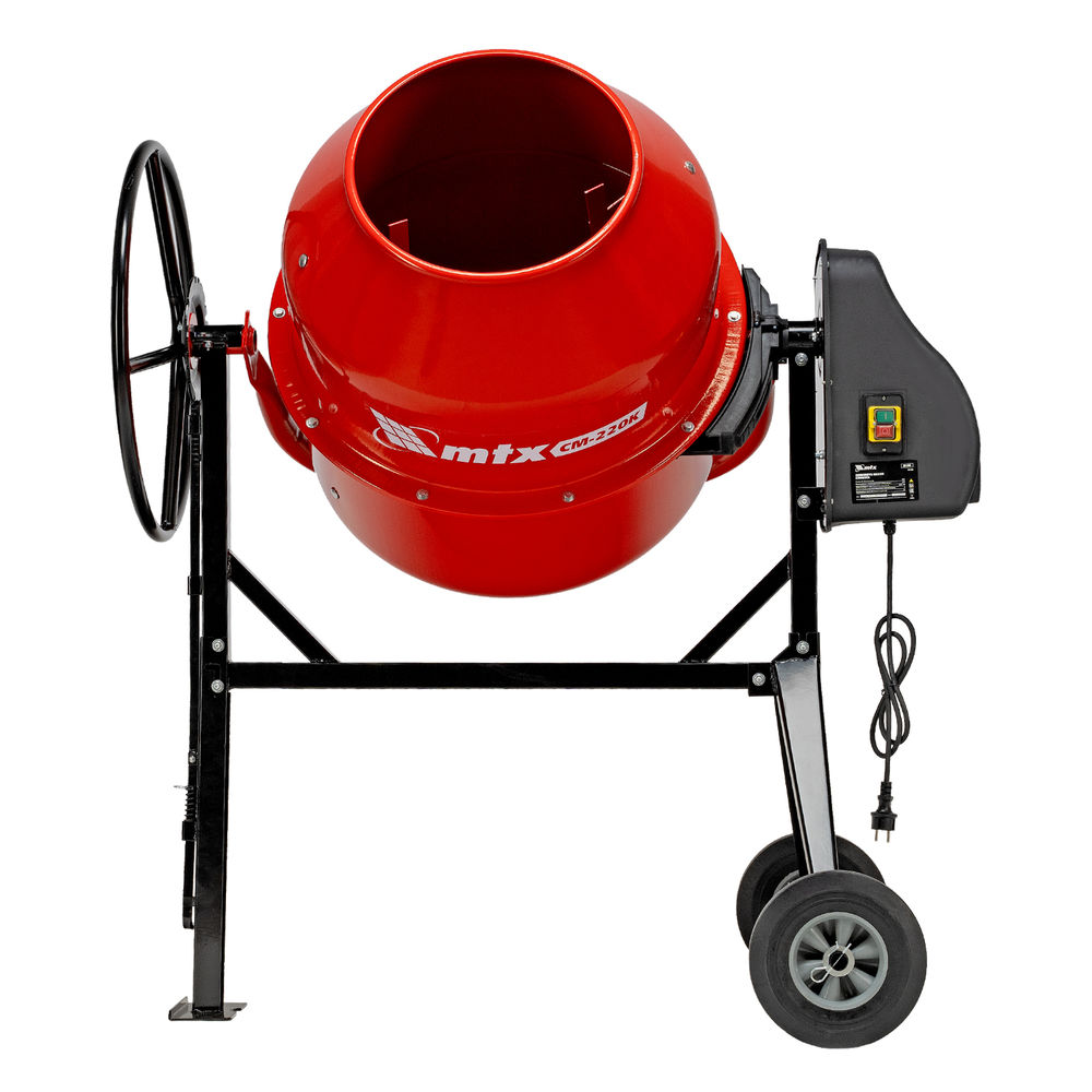 Бетоносмеситель СМ-220К, 220 л, мощность 850 Вт МТХ (95486)
