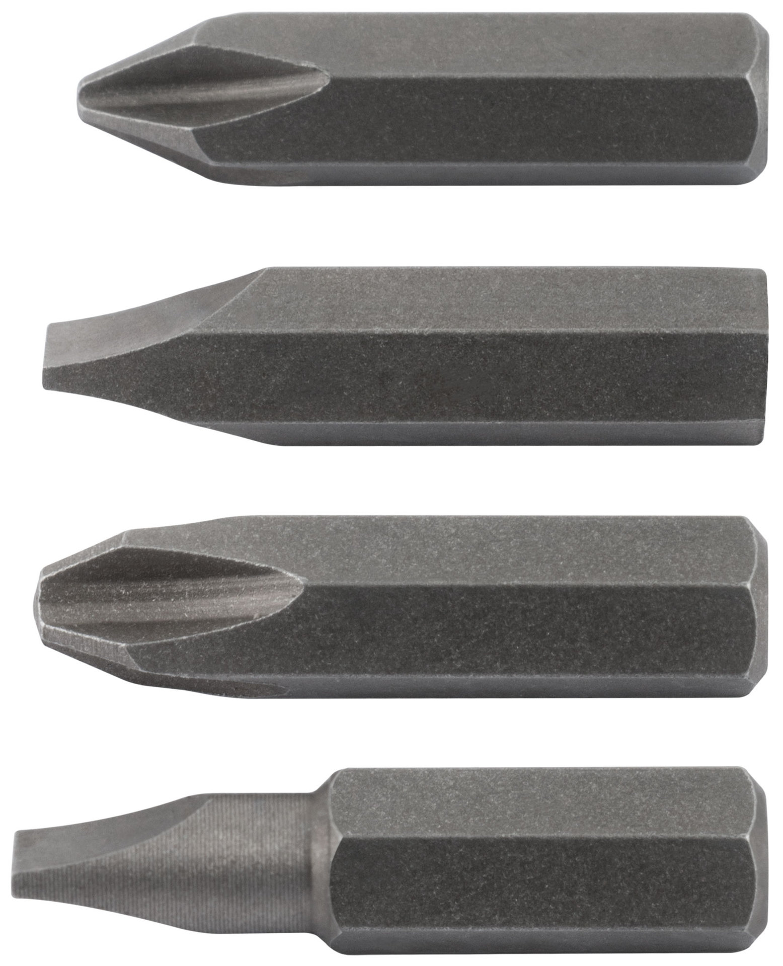 Биты для ударной отвертки CrV, набор 4 шт., 35 мм (56269)