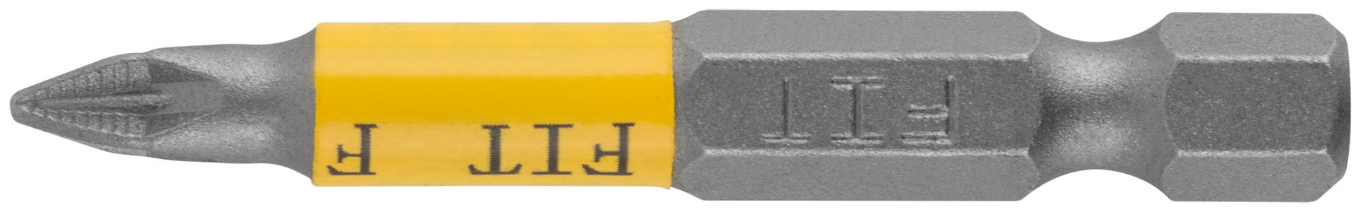 Биты кованые, сталь S2, односторонние 50 мм PZ1, Профи 2 шт., блистер (57514)