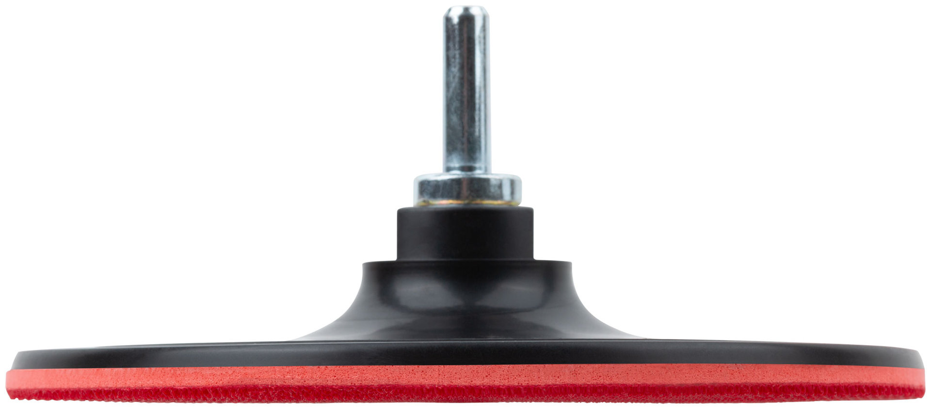 Диск шлифовальный с липучкой, гайка М14 + переходник для дрели, 150х3 мм (39626)