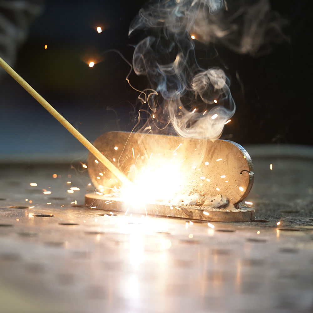 Электроды DER-46 Goldline, диам. 3 мм, 2,5 кг, рутил-целлюлозное покрытие Denzel (97506)