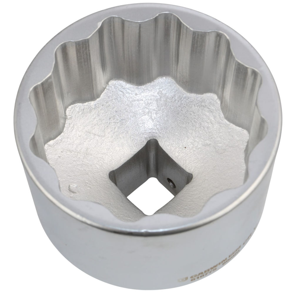 Головка, 1, 80 мм, торцевая, 12-гранная, GARWIN PRO, 610775-80