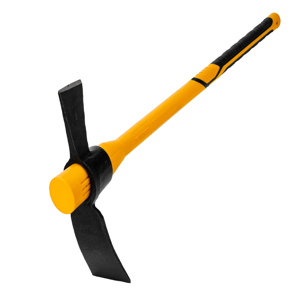 Кирка-топор 2250 г, фиберглассовая обрезиненная рукоятка 900 мм Denzel (21837)