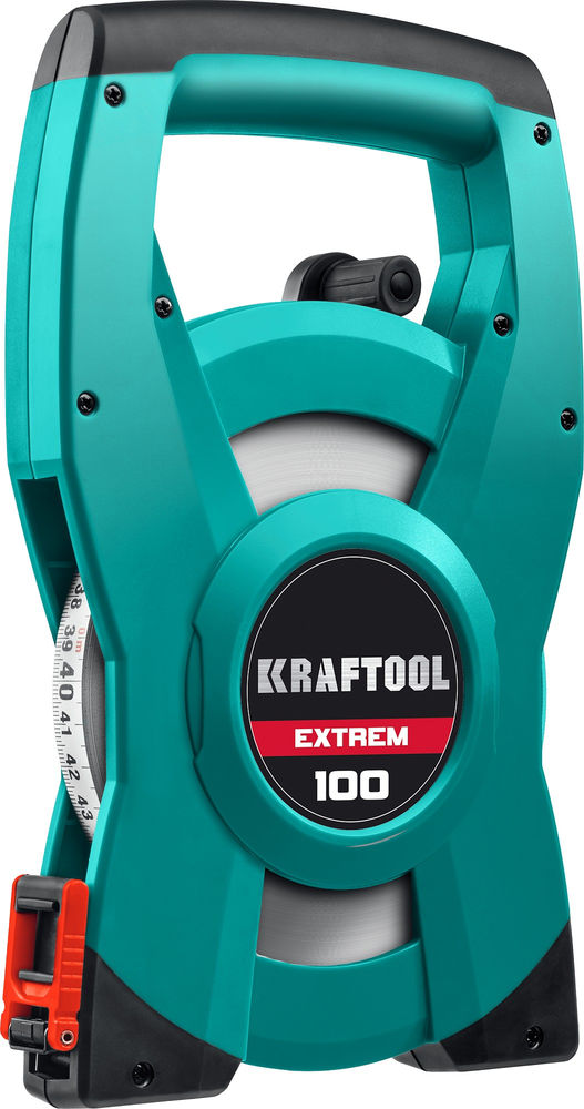 Лента мерная стальная геодезическая 100 м EXTREM KRAFTOOL
