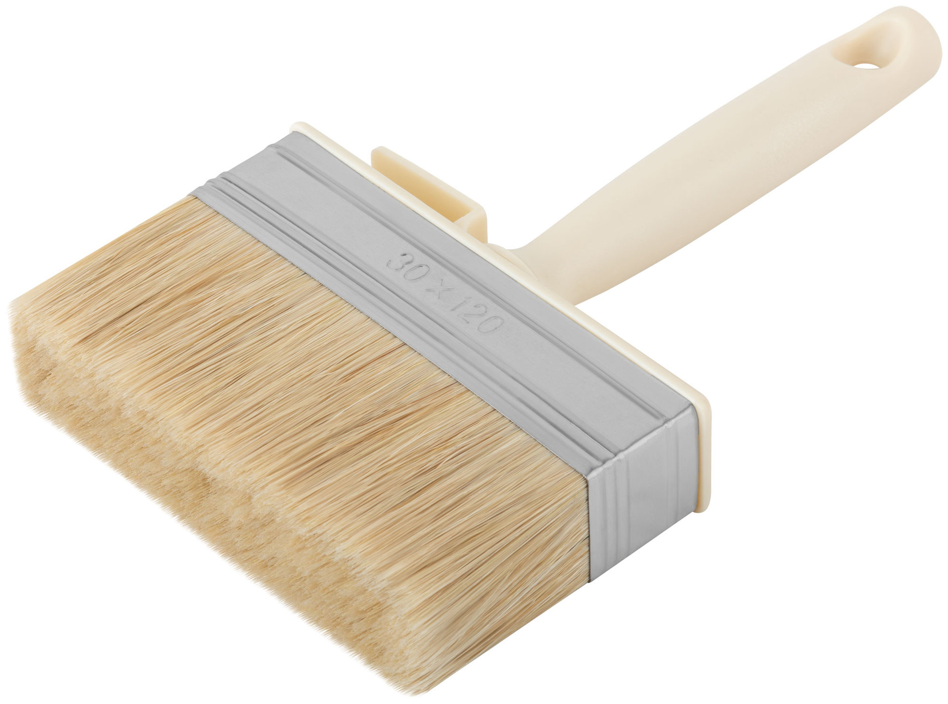 Макловица, натур. светлая щетина, пластиковый корпус мини 30 х 120 мм (01652)