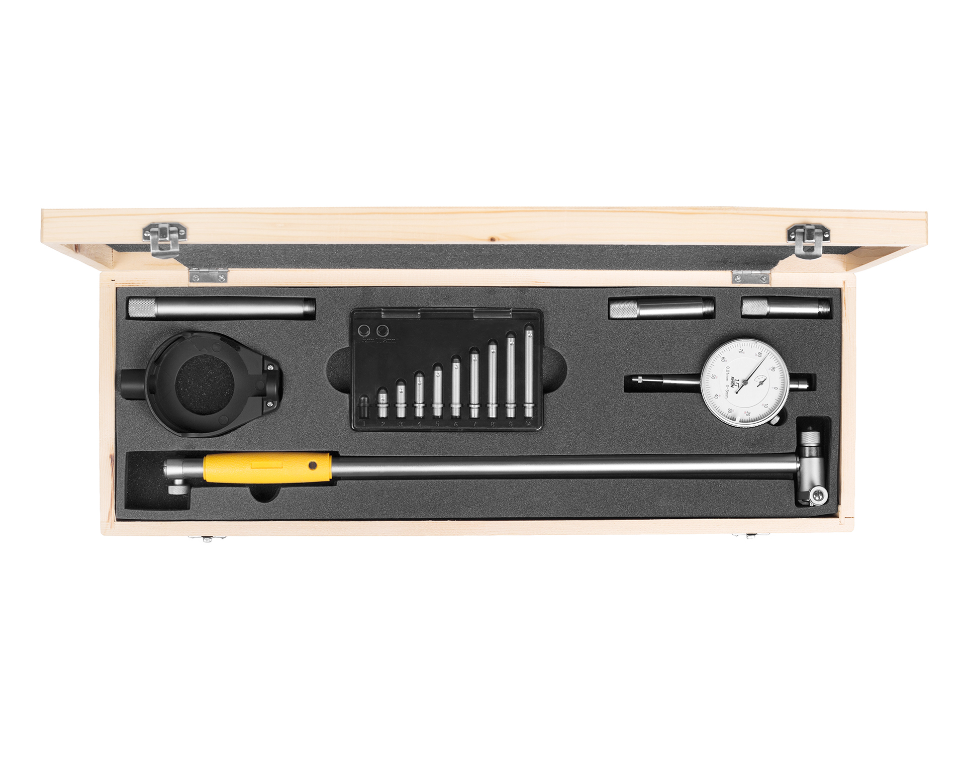 Нутромер индикаторный НИ 160-250 0,01 SHAN