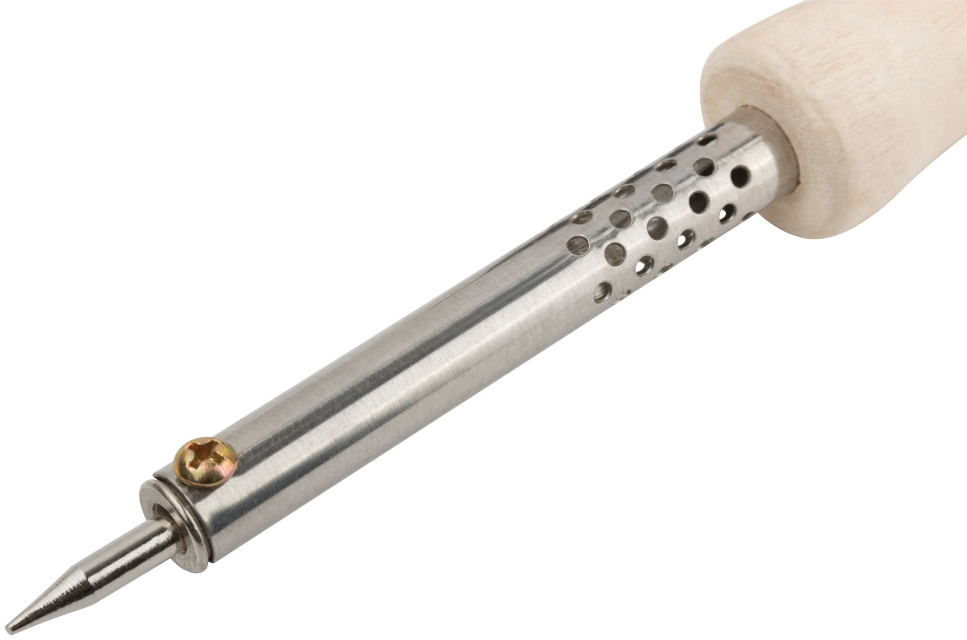 Паяльник деревянная ручка 40 Вт (60467М)