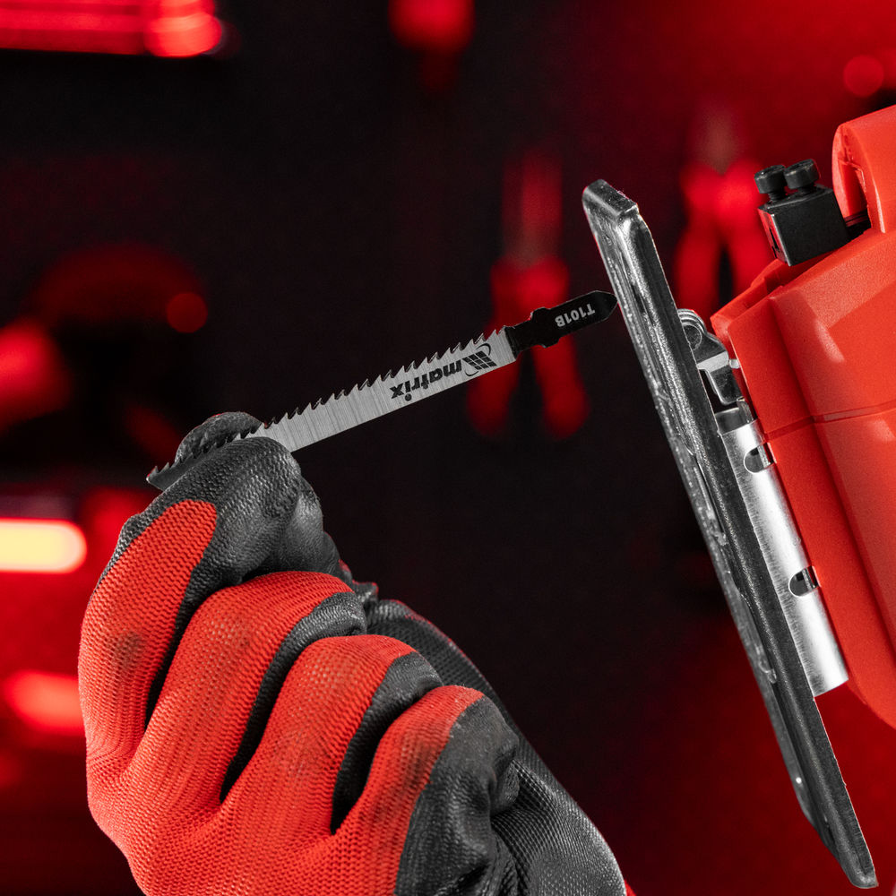 Полотна для электролобзика по дереву, 3 шт, T101B, 75 х 2.5 мм, HCS Matrix Professional