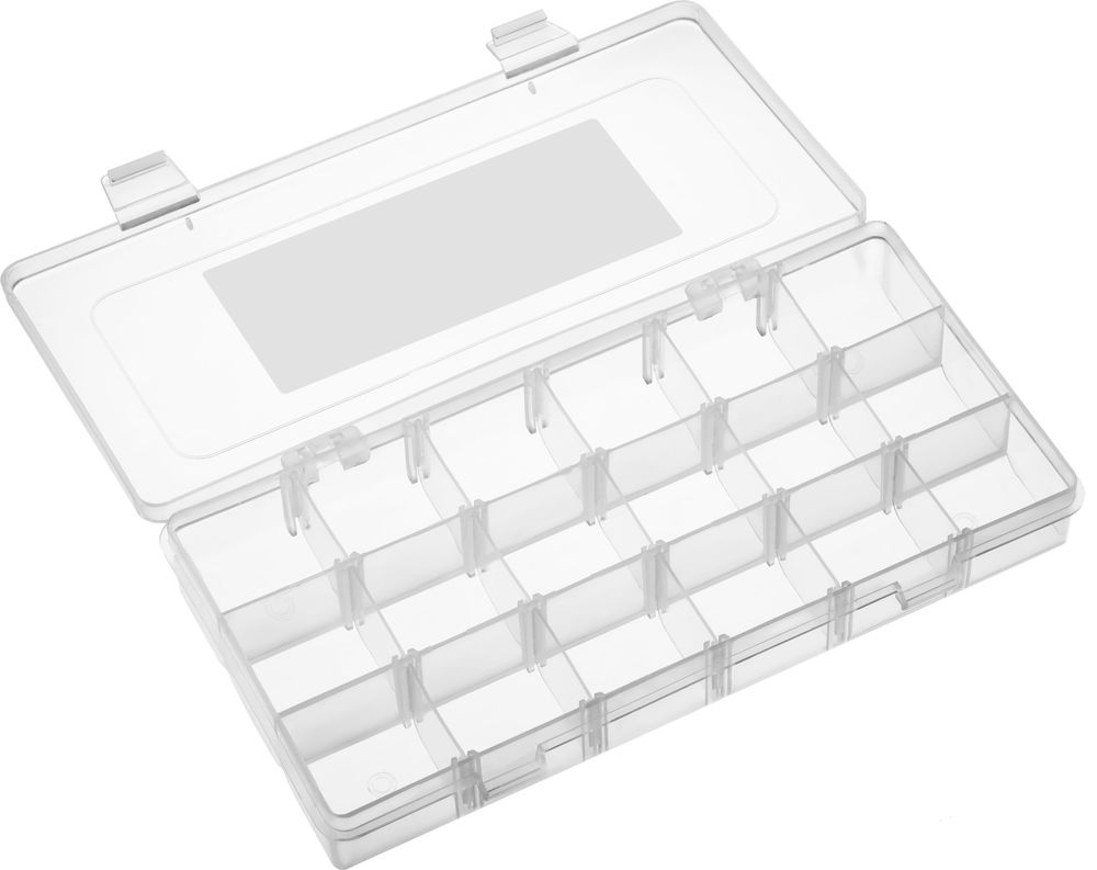 Органайзер пластиковый 230 x 120 x 35 мм, (9) с 18 ячейками HANDY-9 STAYER 38051-09