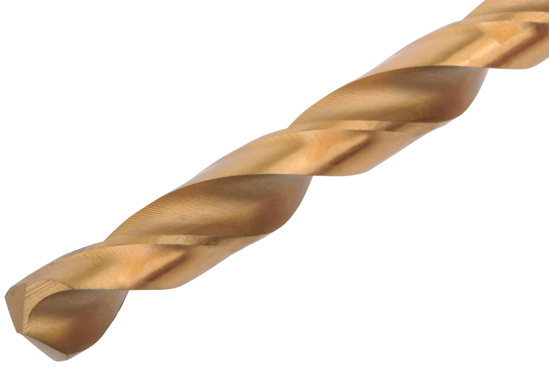 Сверла HSS по металлу, удлиненные, титановое покрытие 10,0х184 мм (5 шт.) (34300)