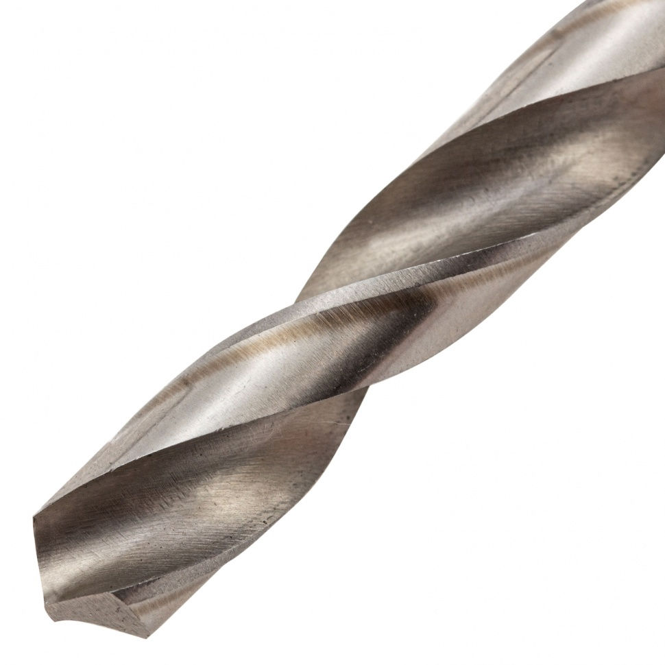 Сверло по металлу, 7 х 156 мм, полированное, удл, HSS, 10 шт, цилиндрический хвостовик Matrix