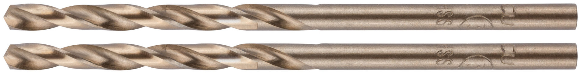 Сверло по металлу Cutop Profi с кобальтом 5% 3,1 x 65 мм, 2 шт. (48-363)