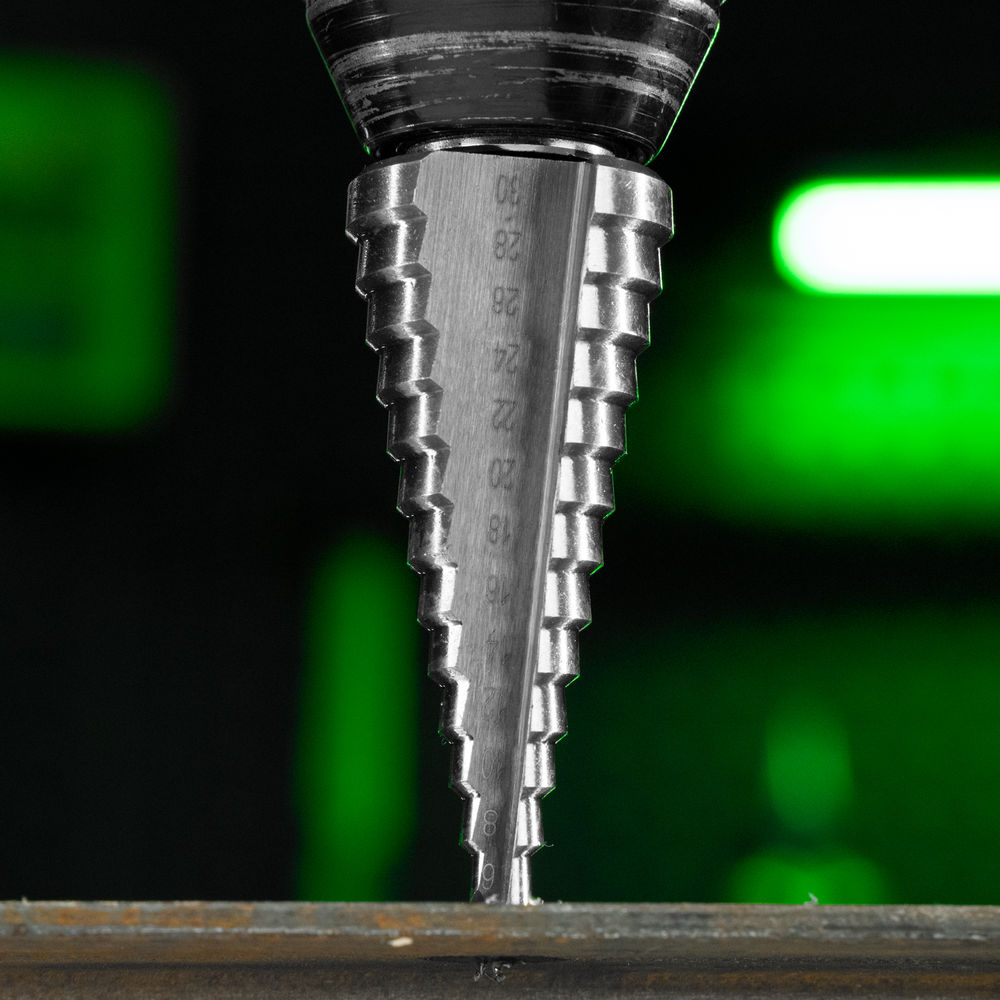 Сверло ступенчатое по металлу, 6-8-10-12-14-16-18-20-22-24-26-28-30мм, 4241 Сибртех (723013)