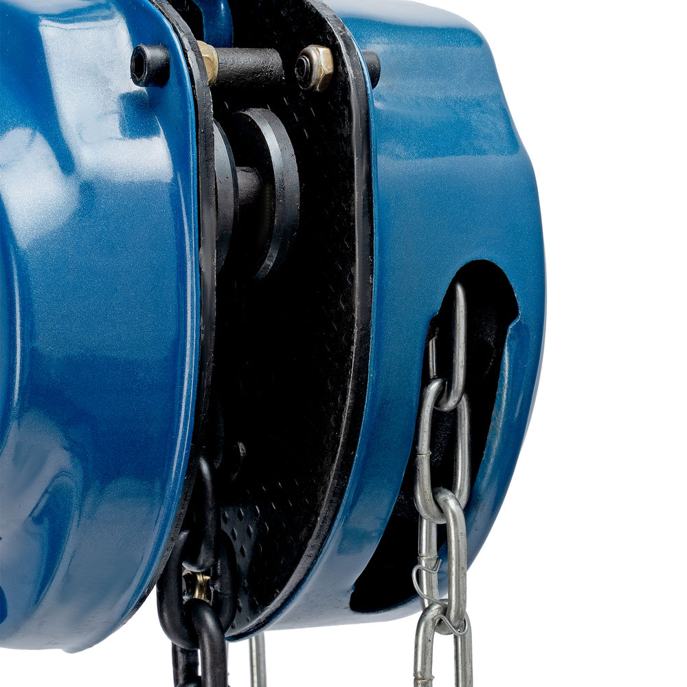 Таль цепная, 1 т, h подъема 2.5 м, расстояние между крюками 350 мм Stels (51944)