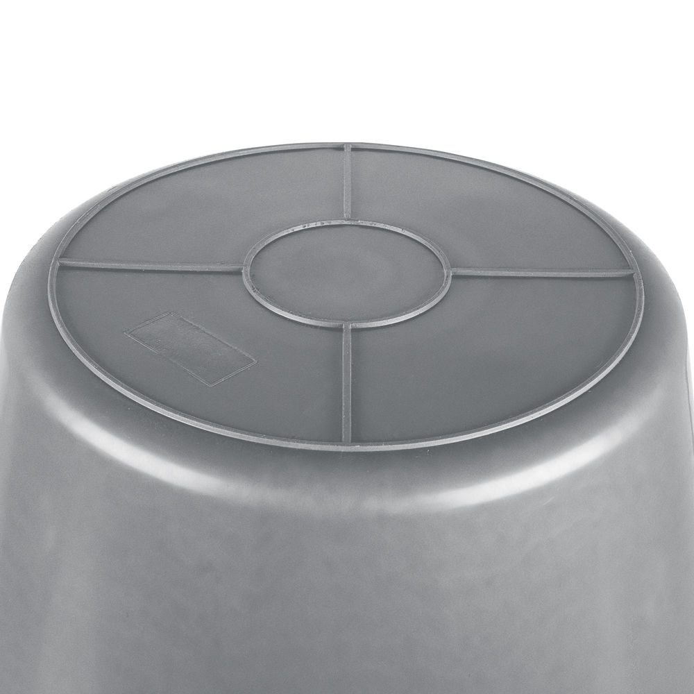 Ведро строительное пластмассовое 16 л, ударопрочное, обрезиненная ручка Matrix (81463)