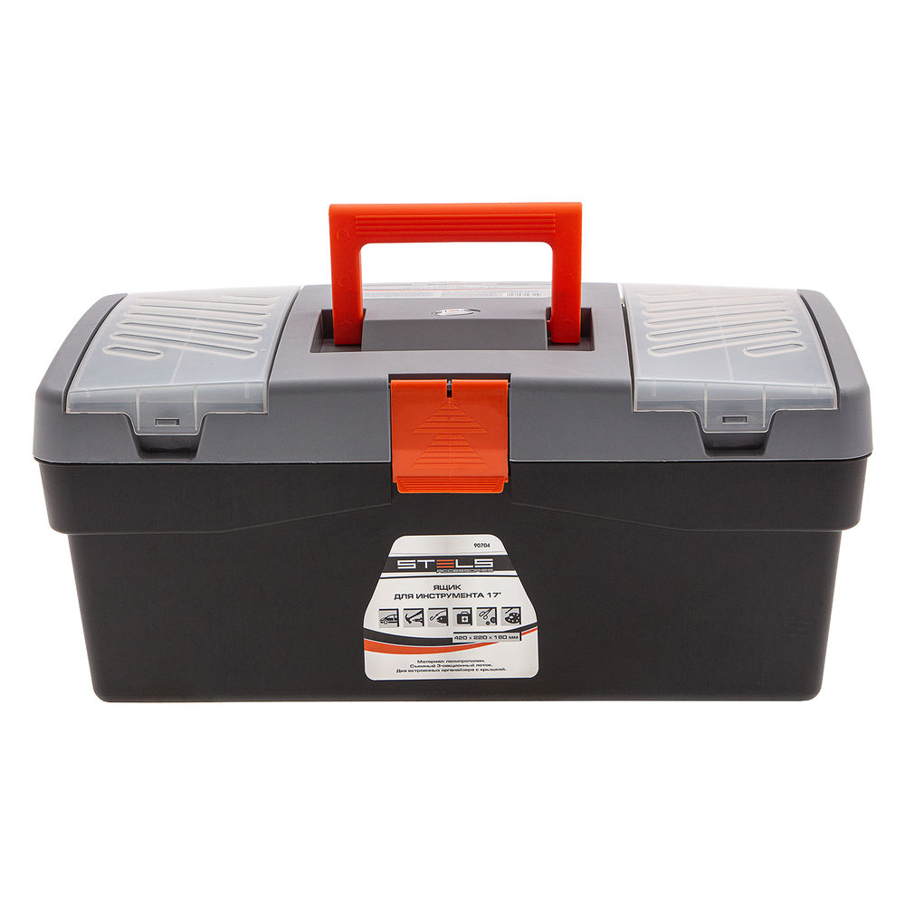 Ящик для инструмента 17, 420 х 220 х 180 мм, пластик Stels