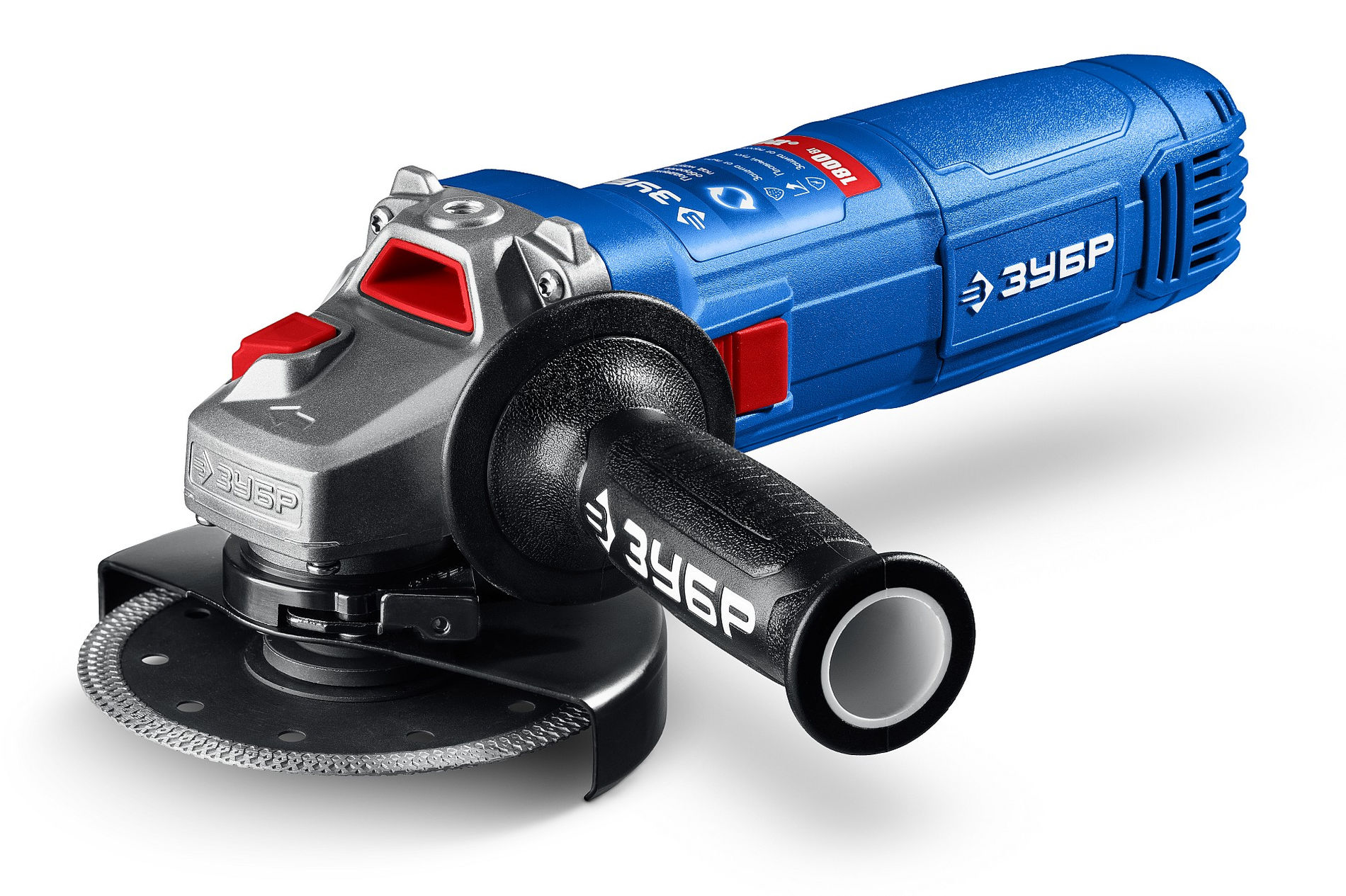 ЗУБР 1800 Вт, d125 мм, УШМ, Профессионал (УШМ-П125-1800 ПСТ)