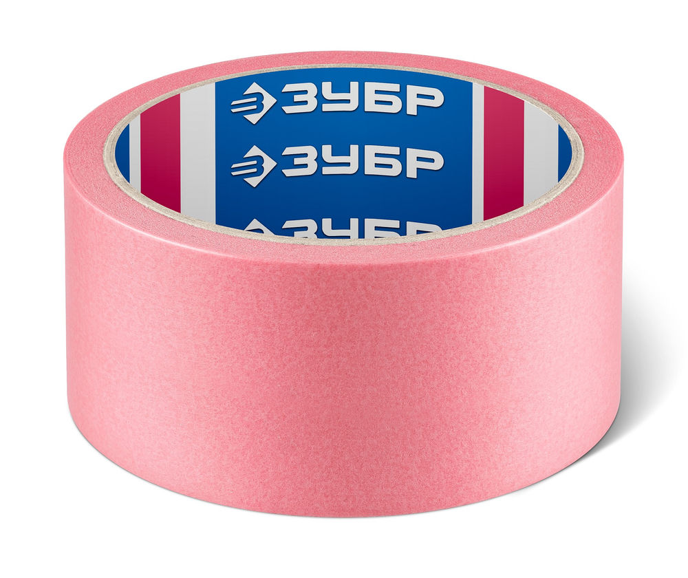 Лента малярная №200, 48 мм x 25 м, для деликатных и недавно окрашенных поверхностей ЗУБР Профессионал 12142-48