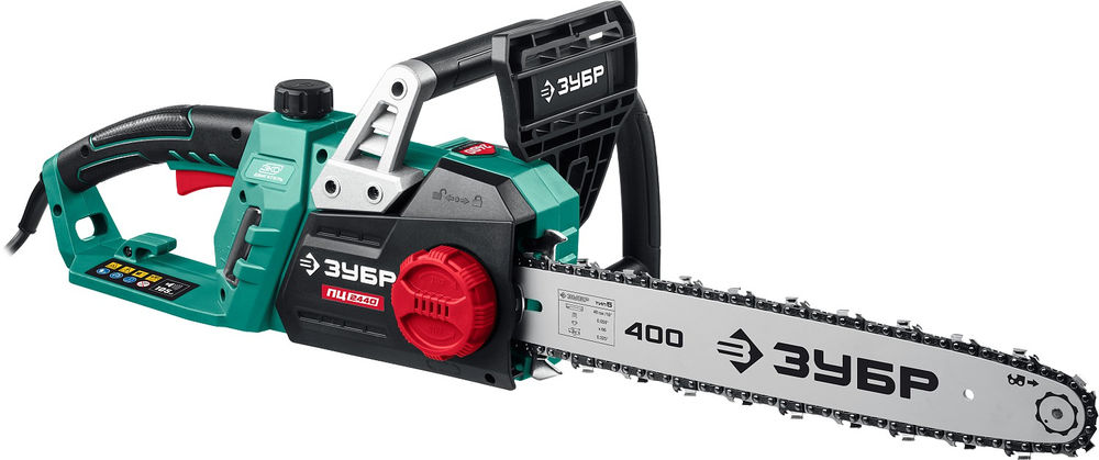 Пила цепная электрическая 2400 Вт 40 см шина ЗУБР ПЦ-2440