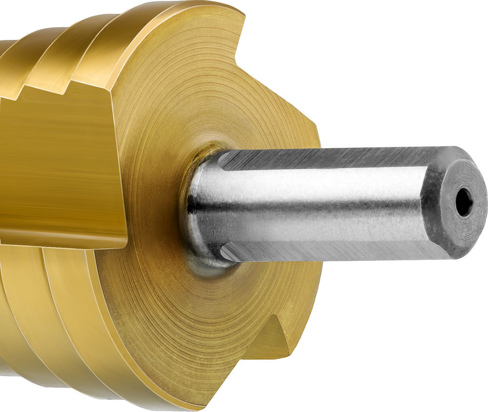 Сверло ступенчатое составное 4–22 мм, 10 ступеней, покрытие NiT ЗУБР 29673-4-22