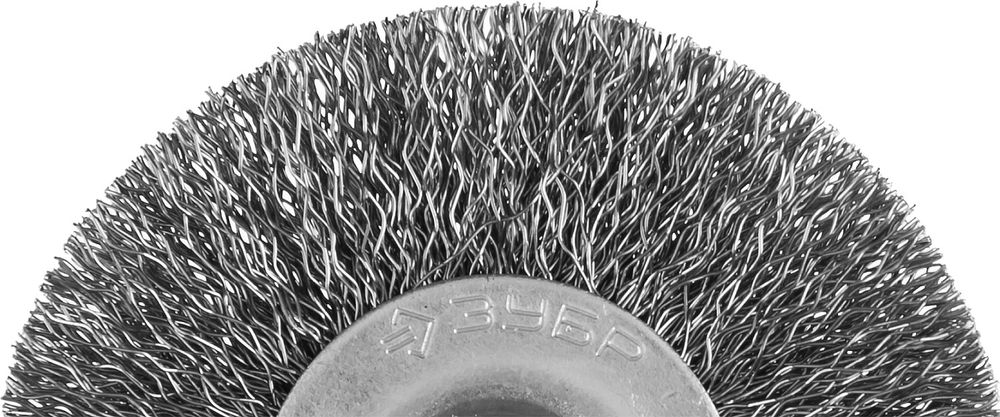 Щетка дисковая для дрели 63 мм, витая стальная проволока 0.3 мм ЗУБР Профессионал 35198-063_z02