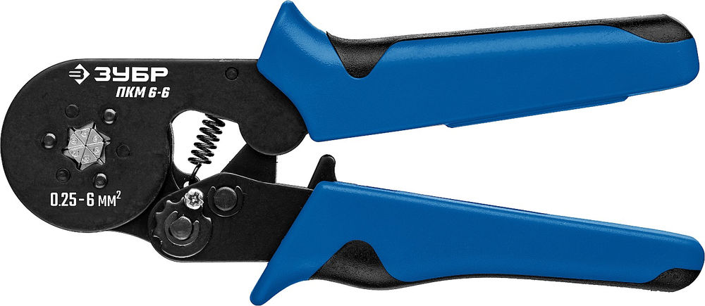 Пресс-клещи мультидиапазонные 0.25 - 6 мм2 ЗУБР ПКМ-6 Профессионал 22654_z01