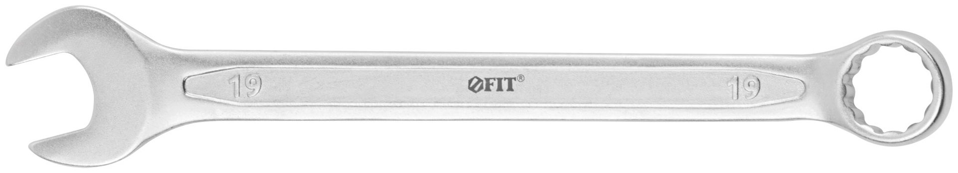 Ключ комбинированный усиленный Гранд, CrV, холодный штамп 19 мм