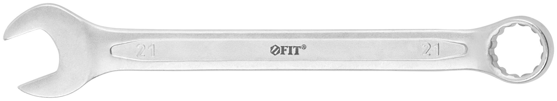 Ключ комбинированный усиленный Гранд, CrV, холодный штамп 21 мм (63291)