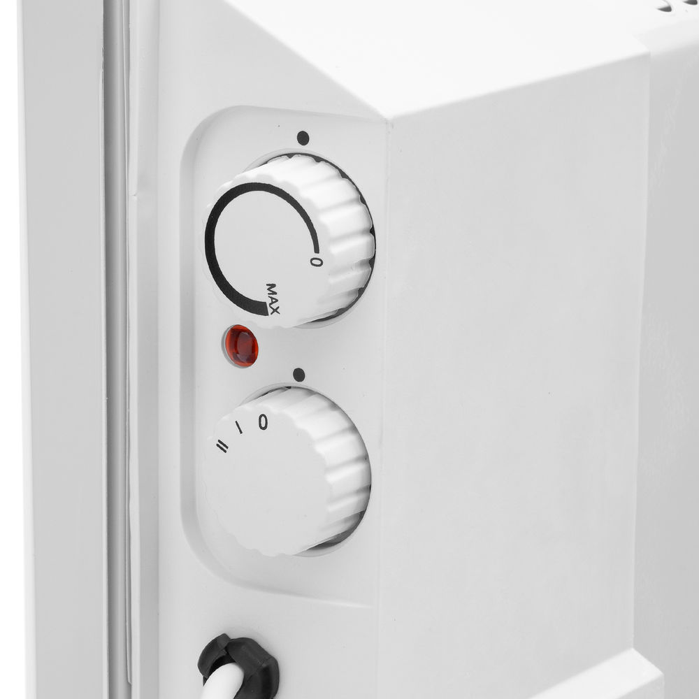 Конвектор электрический CH-1000, 1000 Вт, X-образный нагреватель, термостат, колеса MTX (98105)