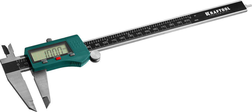 Металлический электронный штангенциркуль 200 мм, высокоточный KRAFTOOL 34460-200