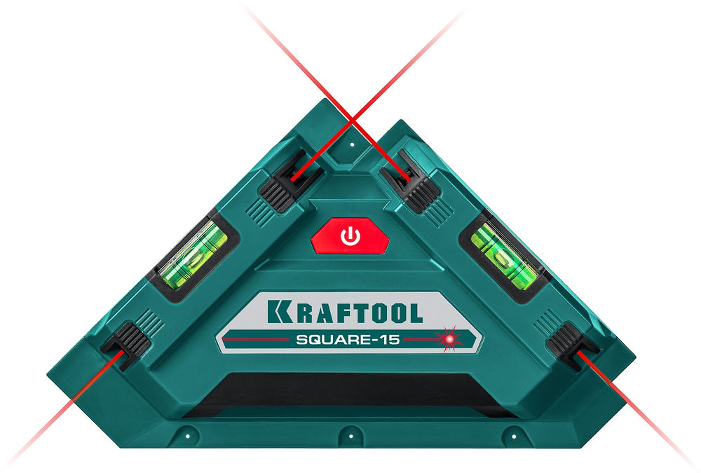 Лазерный угольник для кафеля Square-15 KRAFTOOL 34705