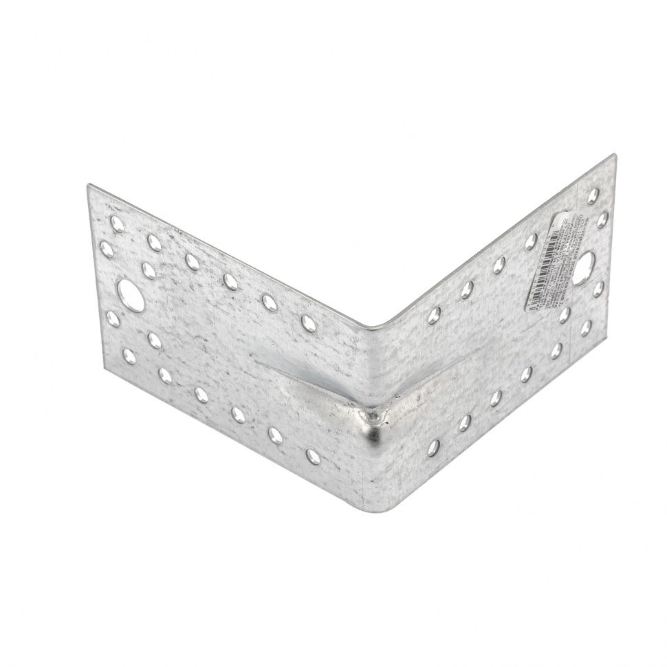 Крепежный уголок усиленный 1.7 мм, KUU 105 x 105 x 65 мм Россия Сибртех (46414)