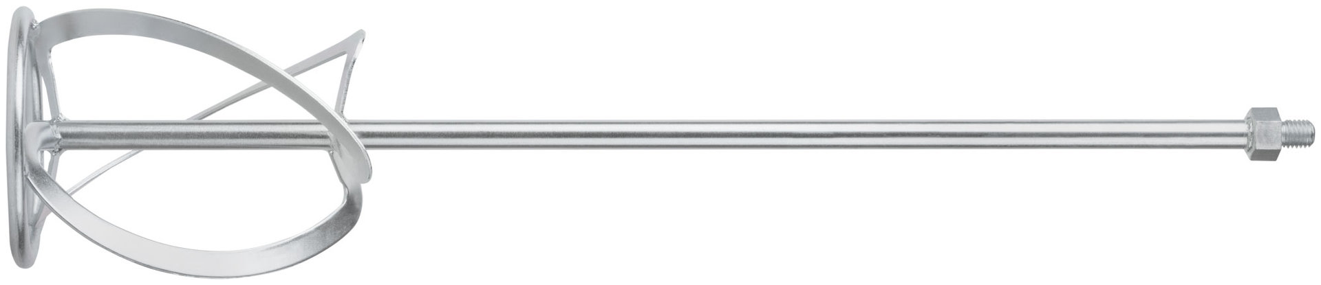 Миксер для тяжелых строительных смесей усиленный Профи, хвостовик М14, 120х590 мм (04281)